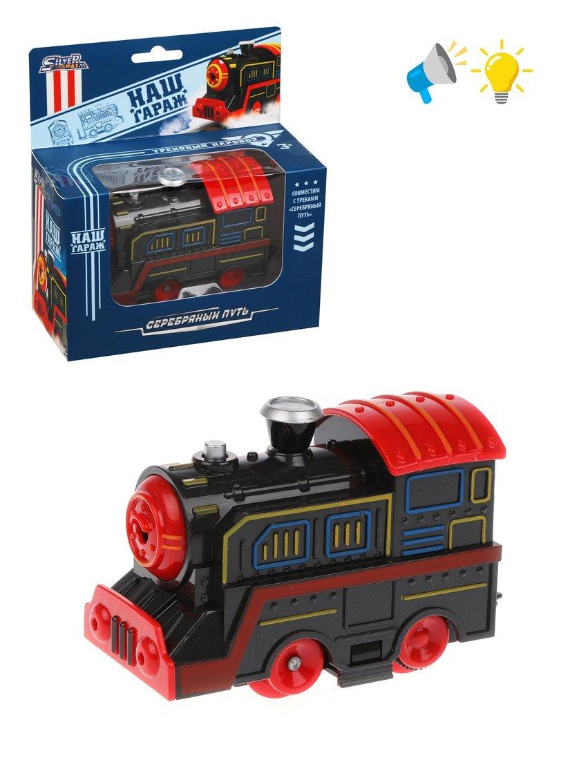 Паровоз эл., свет, звук, эл.пит.АА*2шт.не вх.в комплект, коробка, в
ассортименте