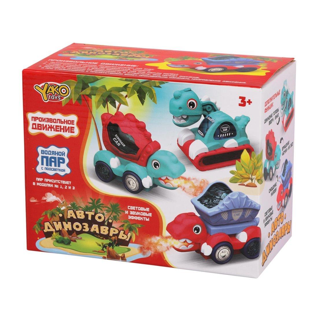 Динозавр эл-ф., свет, звук, дышит паром, эл.пит. АА*3 не вх.в компл., кор.