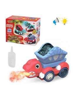 Динозавр эл-ф., свет, звук, дышит паром, эл.пит. АА*3 не вх.в компл., кор.