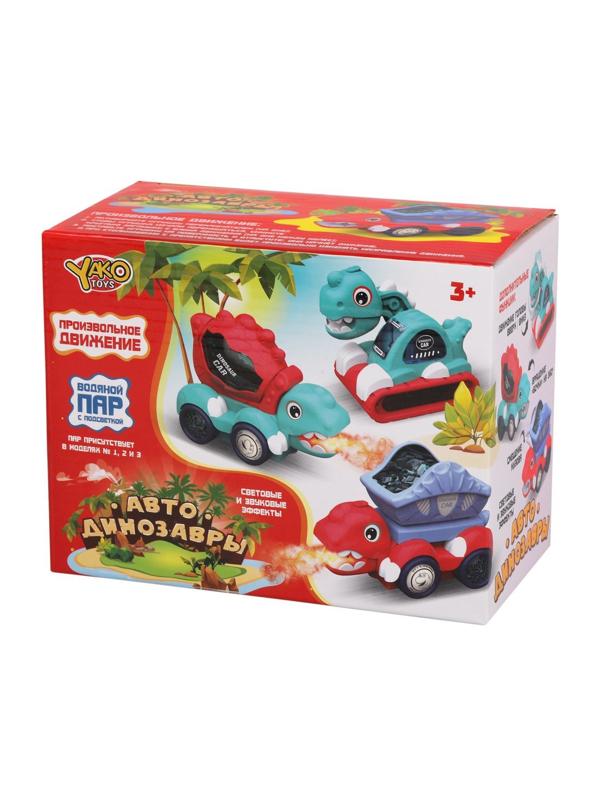 Динозавр эл-ф., свет, звук, дышит паром, эл.пит. АА*3 не вх.в компл., кор.