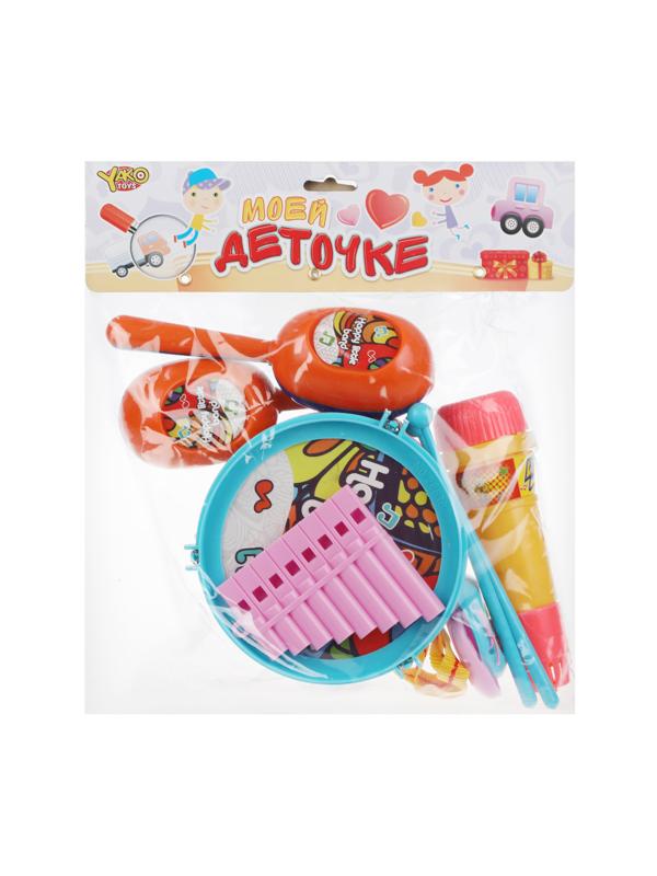 Набор муз. Инструментов, 8 предметов, пакет