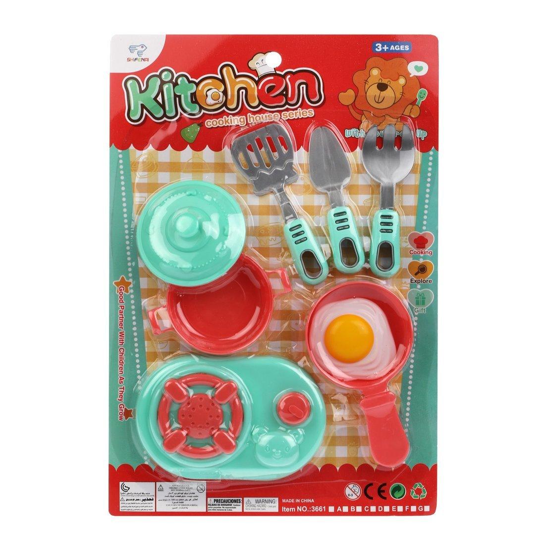 Игр. Набор Посуда, в компл. предметов 8шт.,блистер