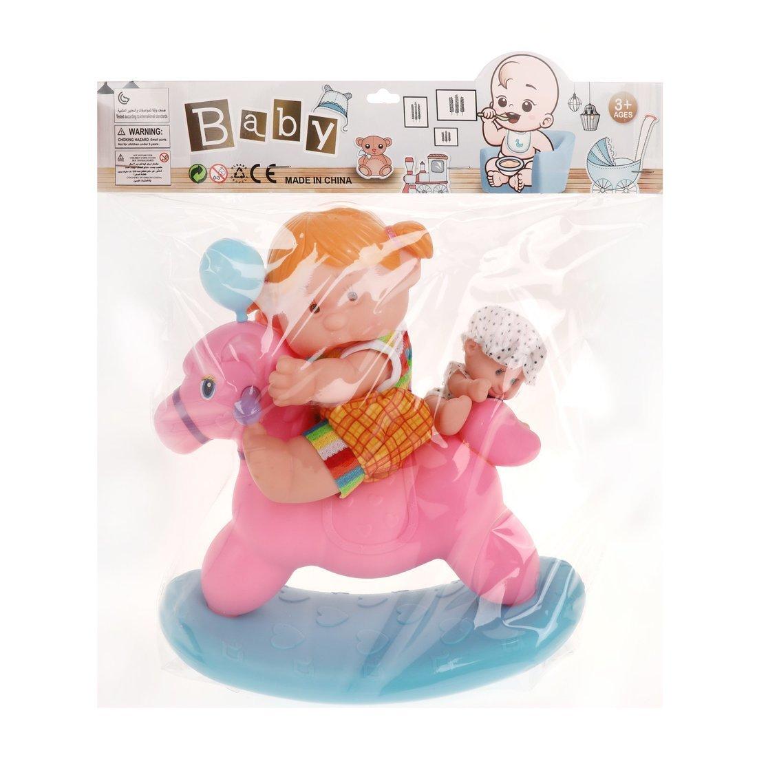 Игр. набор Мой малыш, в компл. кукла-пупс 25см., кукла-пупс 12,5см, предм.
1шт., в ассорт., пакет