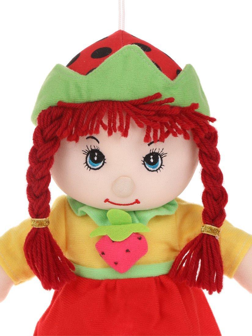 Кукла мягконабивная 35 см озвуч., эл. пит. AG13х3шт. вх. в компл., пакет