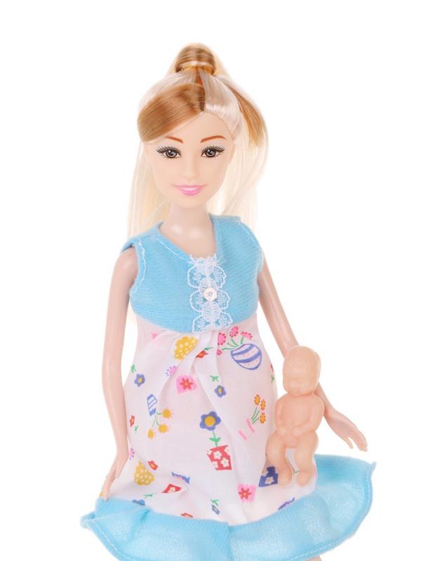 Игр. наб. Маленькая мама, в компл. кукла 28см ., пупс, в ассорт., кор