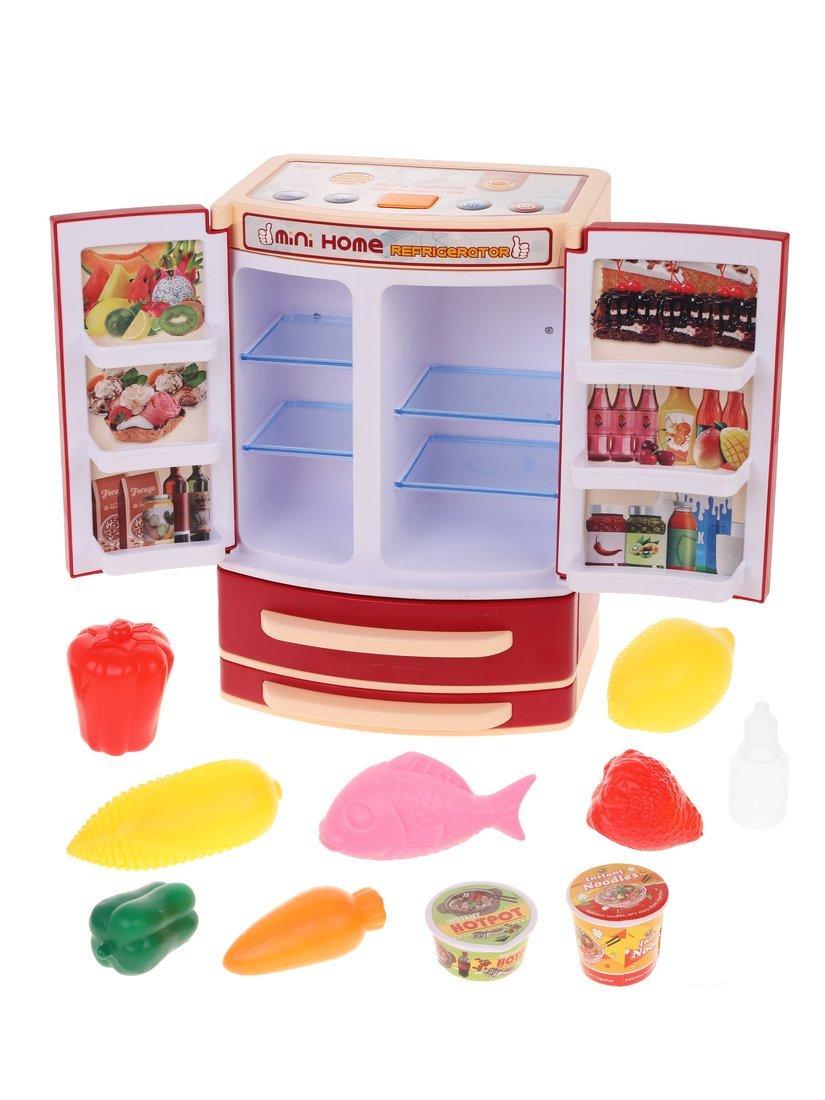 Игр. наб. Бытовая техника Холодильник, свет, звук, пар,в компл. предм.
12шт., эл. пит. ААх3шт., не вх. в компл., кор.