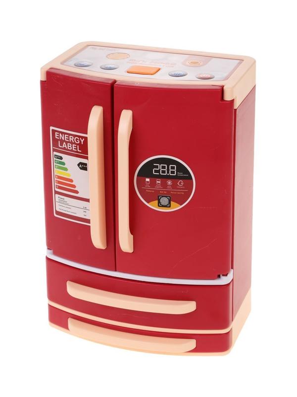 Игр. наб. Бытовая техника Холодильник, свет, звук, пар,в компл. предм.
12шт., эл. пит. ААх3шт., не вх. в компл., кор.