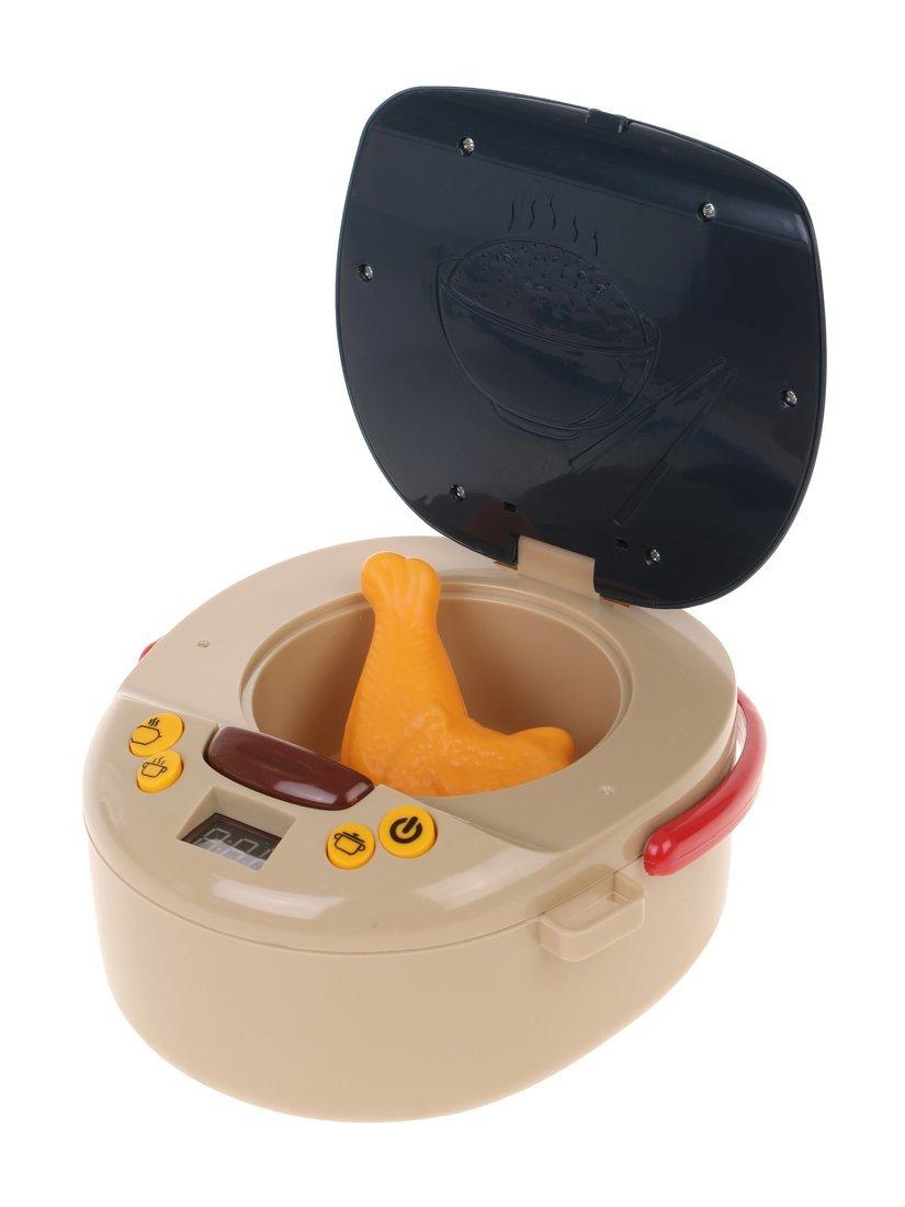 Игр. наб. Бытовая техника Скороварка, свет, звук, пар,в компл. предм. 9шт.,
эл. пит. ААх3шт., не вх. в компл., кор.