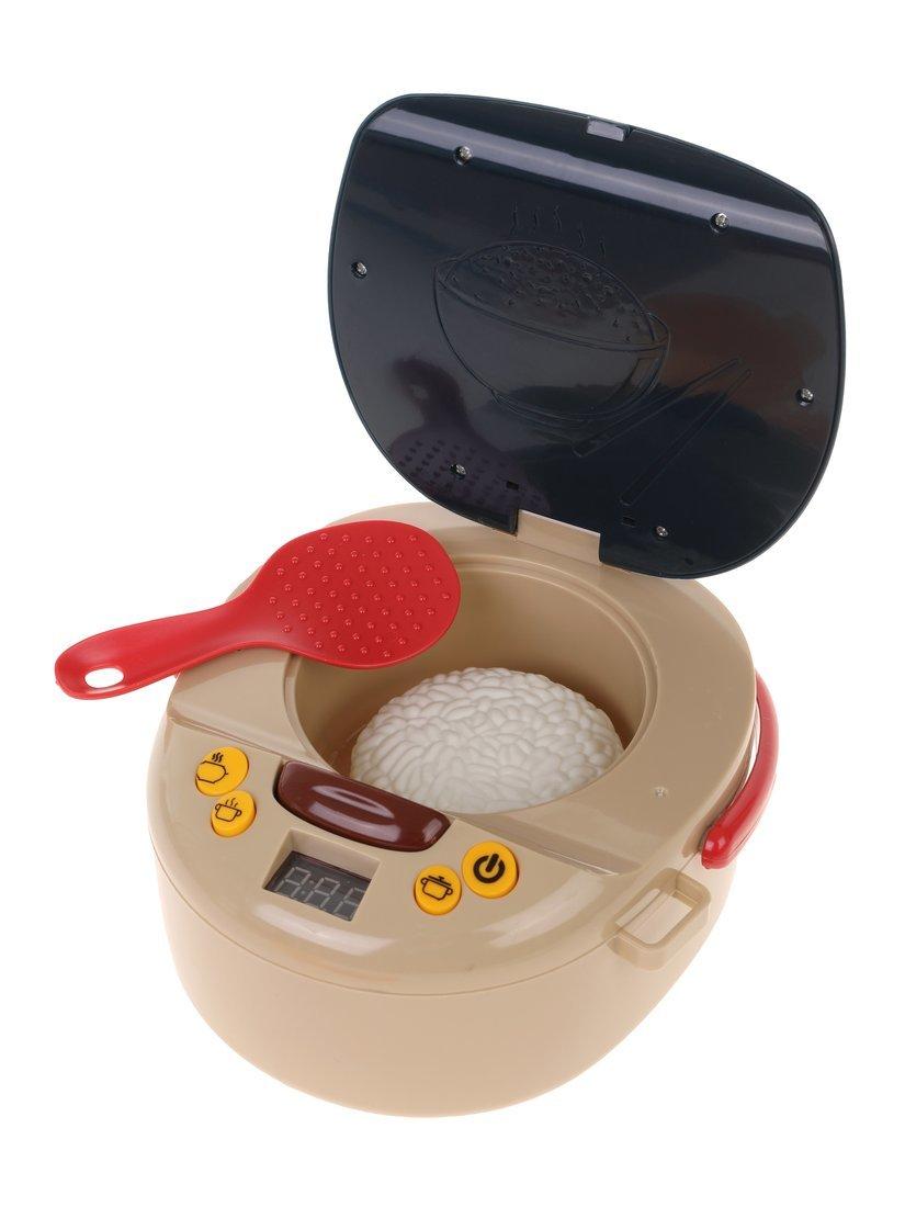 Игр. наб. Бытовая техника Скороварка, свет, звук, пар,в компл. предм. 9шт.,
эл. пит. ААх3шт., не вх. в компл., кор.