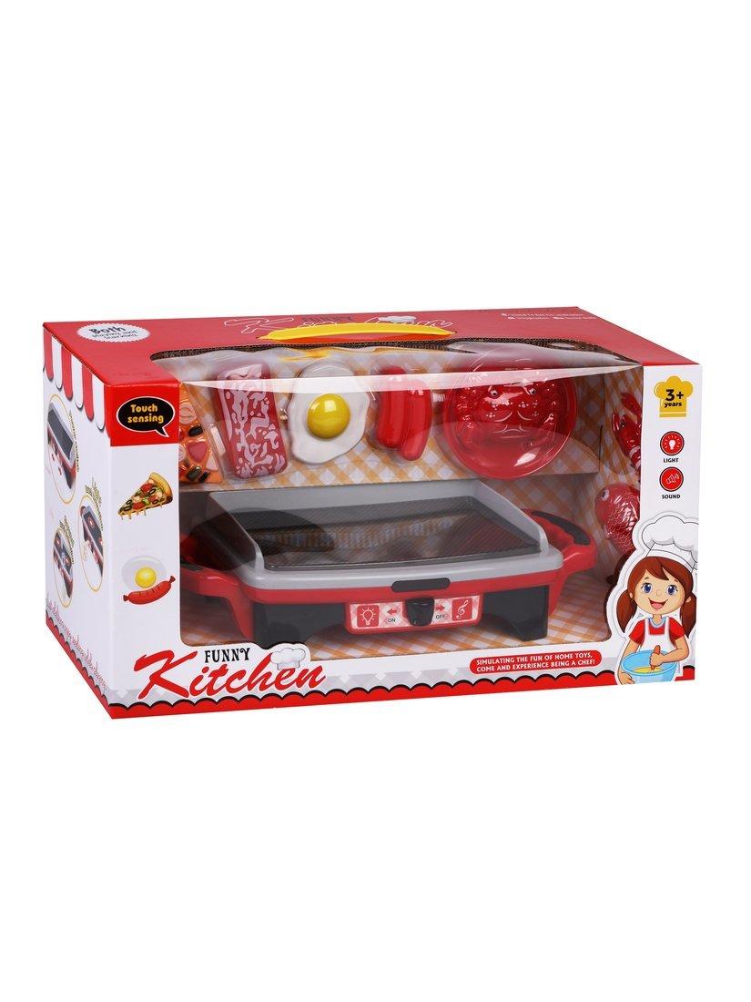 Игр. наб. Бытовая техника Барбекю, свет, звук, в компл. предм. 11шт., эл.
пит. ААх3шт. не вх. в компл., кор.