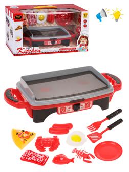 Игр. наб. Бытовая техника Барбекю, свет, звук, в компл. предм. 11шт., эл.
пит. ААх3шт. не вх. в компл., кор.