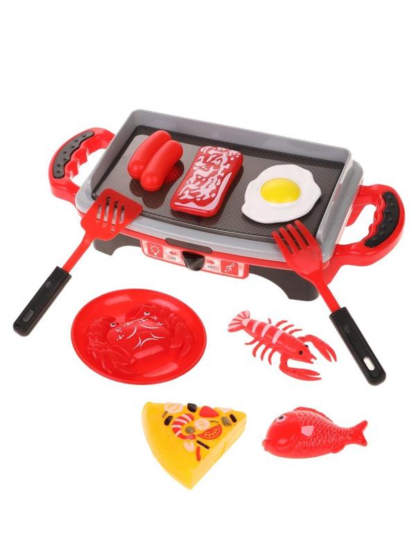 Игр. наб. Бытовая техника Барбекю, свет, звук, в компл. предм. 11шт., эл.
пит. ААх3шт. не вх. в компл., кор.