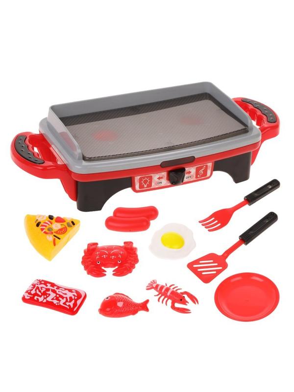 Игр. наб. Бытовая техника Барбекю, свет, звук, в компл. предм. 11шт., эл.
пит. ААх3шт. не вх. в компл., кор.