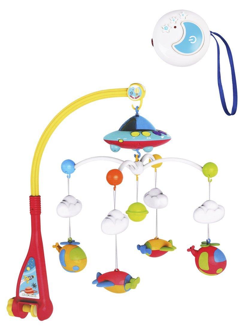 Мобиль д/у, свет, звук, проекция, эл.пит. ААА*3шт, АА*2 шт. не вх.в компл.,
кор.