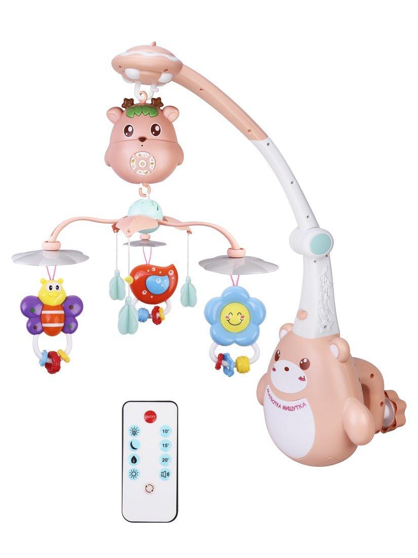 Мобиль Добрые сны, д/у, свет, звук, эл.пит. АА*7шт. не вх.в компл.,
CR2025*1шт. вх. в комп., кор.