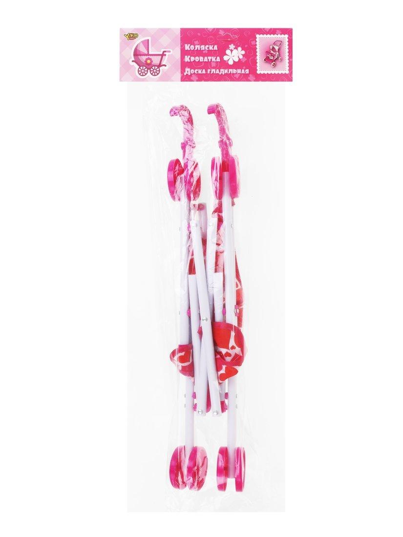 Коляска-трость Сердца светящаяся, пластмасса, эл.пит.AG3*6шт.вх.в комплект,
пакет