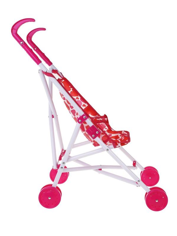 Коляска-трость Сердца светящаяся, пластмасса, эл.пит.AG3*6шт.вх.в комплект,
пакет