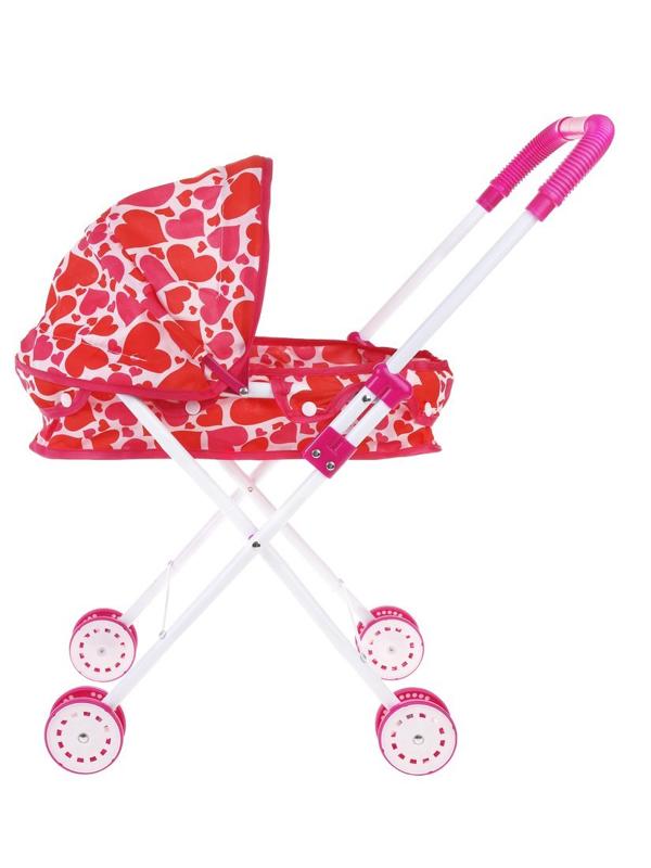 Коляска-люлька Сердца, металл, пакет