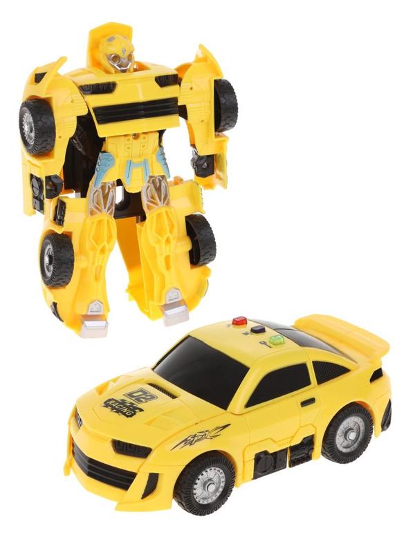 Машина-робот эл., свет, звук, в комплекте: тестовые эл.пит. AG3*3шт., коробка