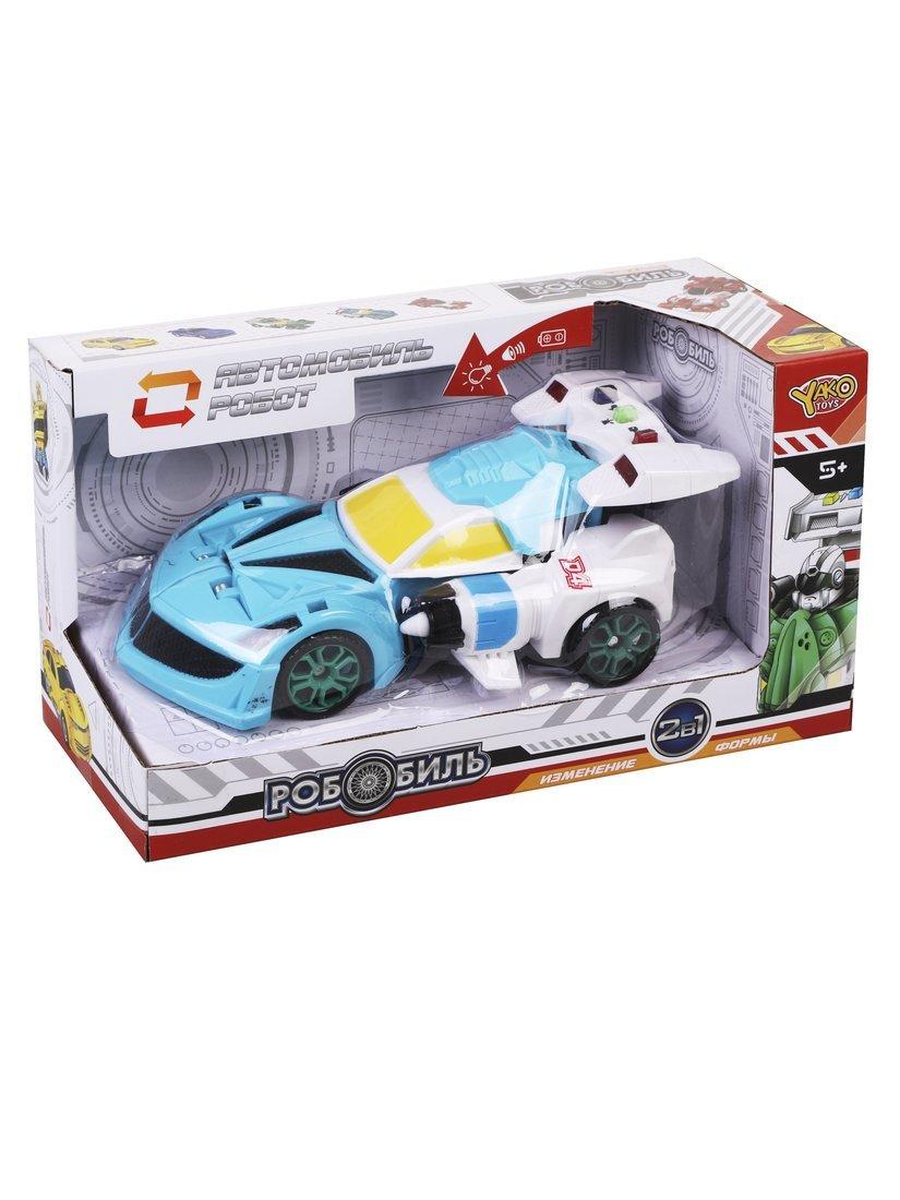 Машина-робот эл., свет, звук, в комплекте: тестовые эл.пит. AG3*3шт., коробка,
в ассортименте