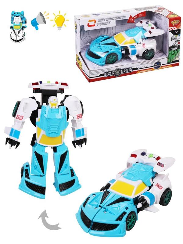 Машина-робот эл., свет, звук, в комплекте: тестовые эл.пит. AG3*3шт., коробка,
в ассортименте