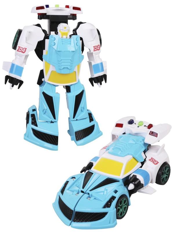 Машина-робот эл., свет, звук, в комплекте: тестовые эл.пит. AG3*3шт., коробка,
в ассортименте