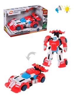 Машина-робот эл., свет, звук, в комплекте: тестовые эл.пит. AG3*3шт., коробка,
в ассортименте