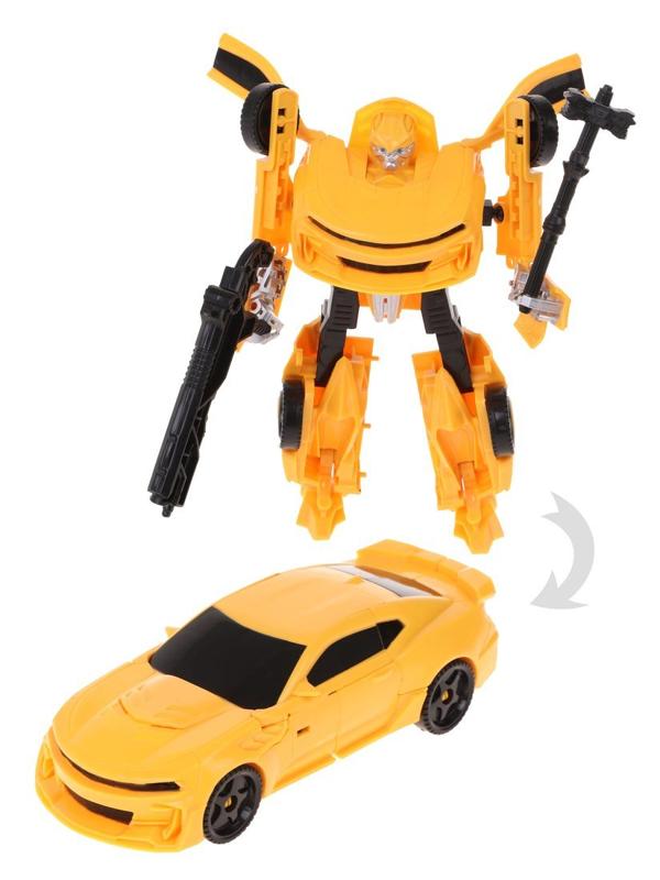 Игровой набор Робобиль, в комплекте робот-машина, оружие, коробка