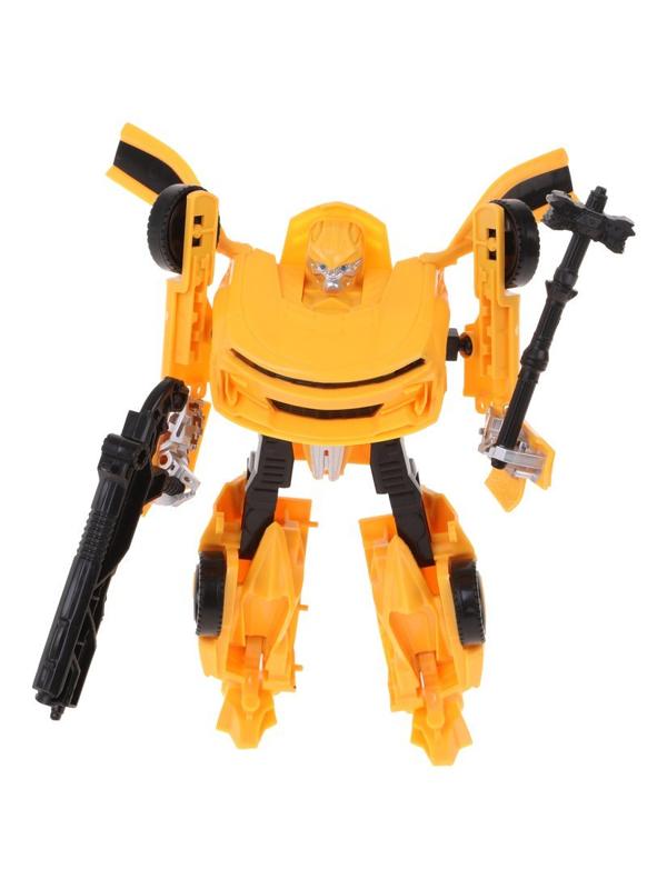 Игровой набор Робобиль, в комплекте робот-машина, оружие, коробка