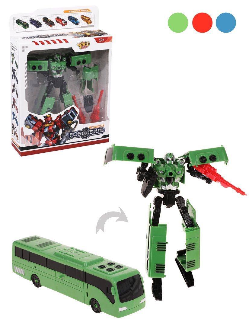 Игровой набор Робобиль, в комплекте робот-трансформер, оружие, коробка, в
ассортименте