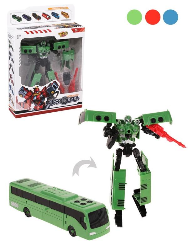 Игровой набор Робобиль, в комплекте робот-трансформер, оружие, коробка, в
ассортименте