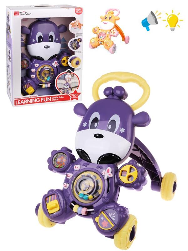 Каталка, свет, звук, эл.пит. АА*2 шт не вх.в компл., коробка