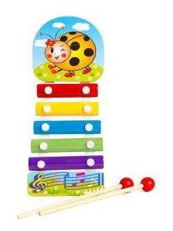 Ксилофон Лето в ассорт., кор.