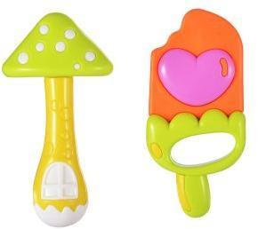 Набор погремушек Эскимо и грибок, 2 шт