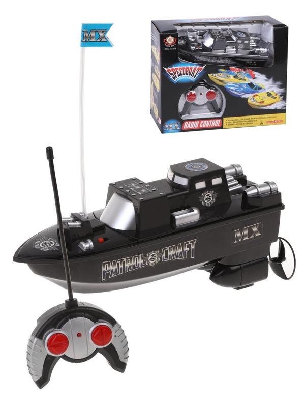 Катер р/у, 4 канала, эл.пит. яхта 3х1,5V АА не вх. в компл., эл. Пит. ПУ 2хАА
не вх. в компл.