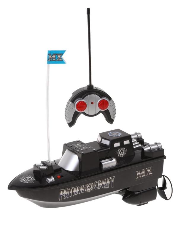 Катер р/у, 4 канала, эл.пит. яхта 3х1,5V АА не вх. в компл., эл. Пит. ПУ 2хАА
не вх. в компл.