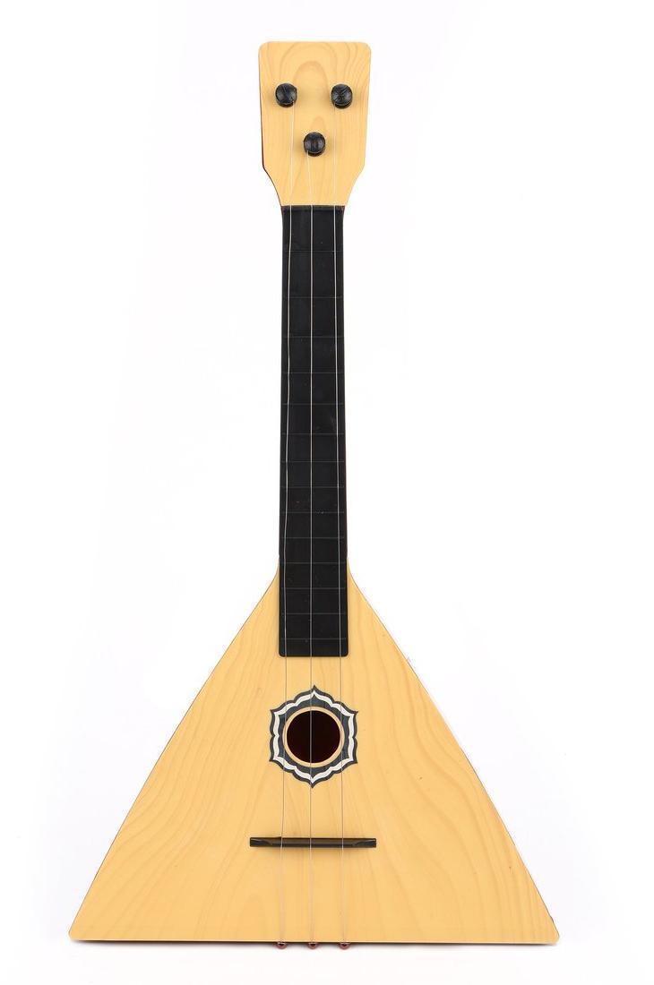 Балалайка, 3 струны, 41 см, чехол, в ассорт.