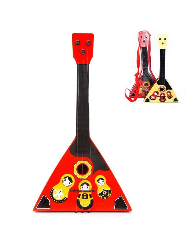 Балалайка 3 струны, в ассорт.