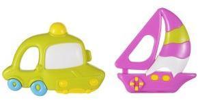 Набор погремушек Кораблик и машинка, 2 шт