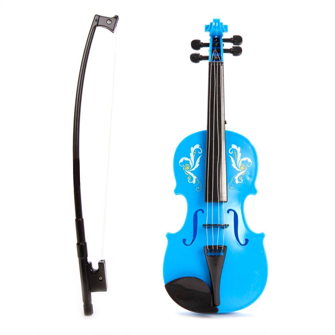 Скрипка голуб., 25 см, пакет