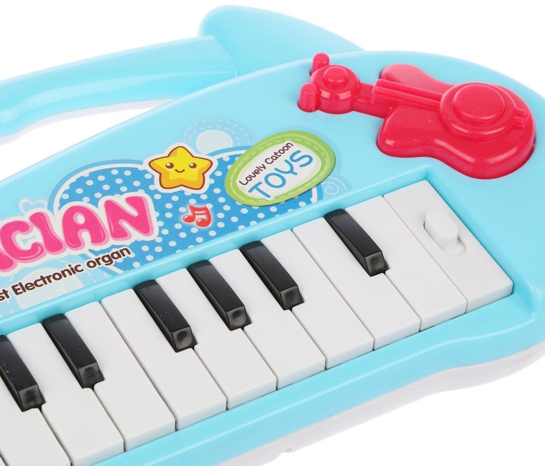 Пианино 22 клав., свет, эл.пит. АА*3 не вх.в комплект