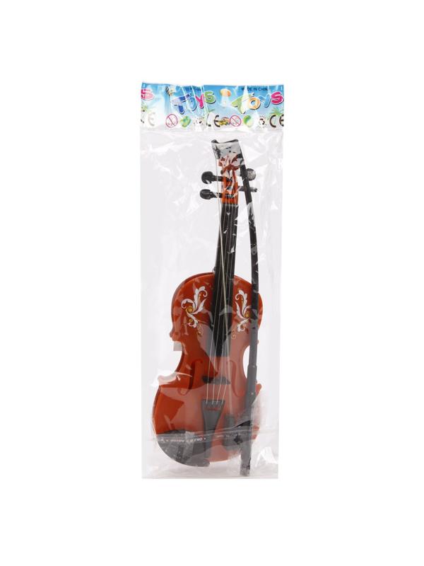 Скрипка корич., 25 см, пакет