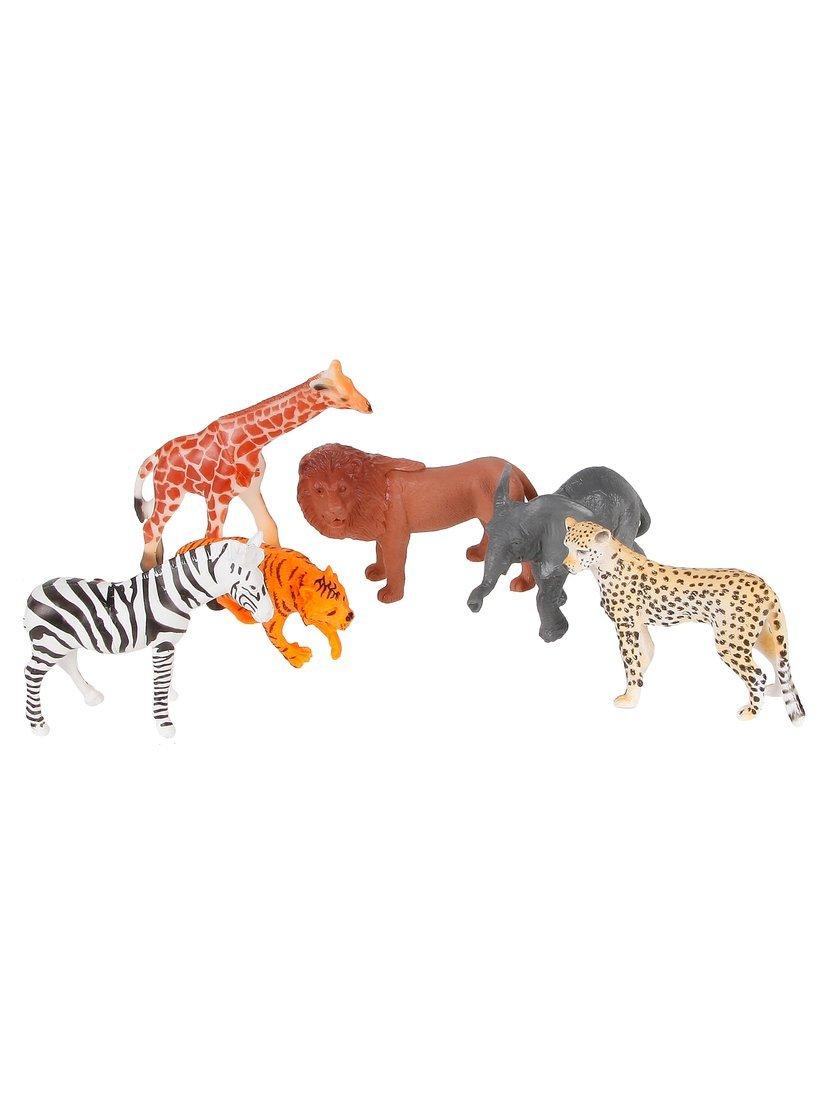 Набор диких животых Jungle animal, 8см, 6шт.
