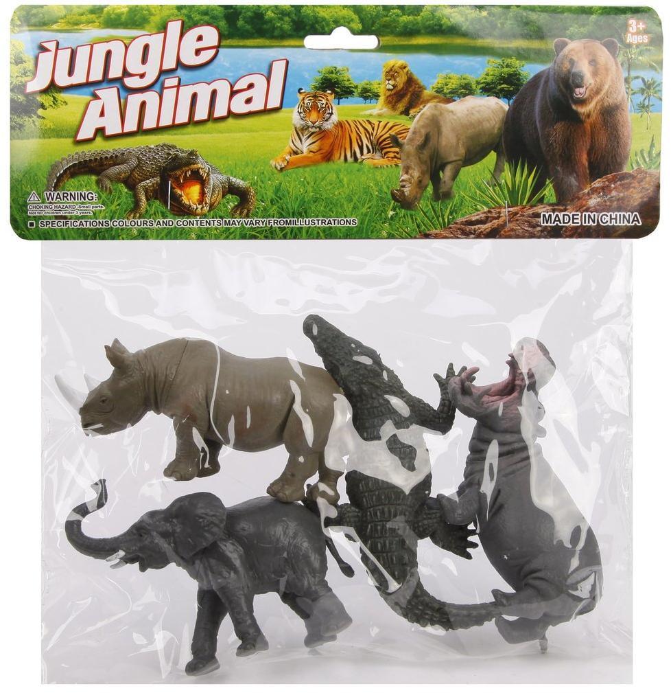 Набор: Животные, фигурки 4 шт