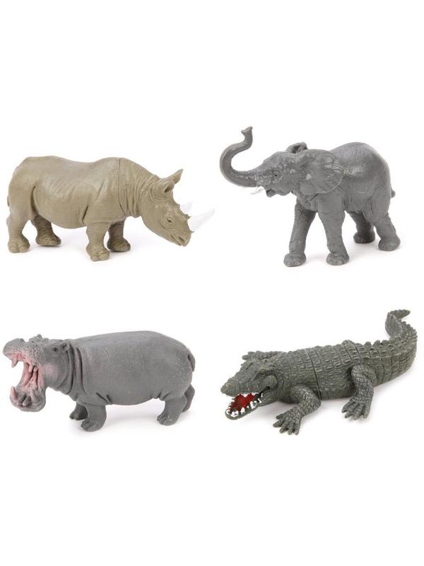 Набор: Животные, фигурки 4 шт
