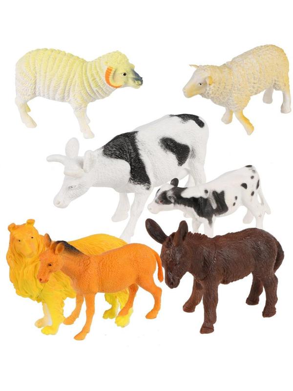 Набор домашних животных Farm animal, 9-16см, 7шт.