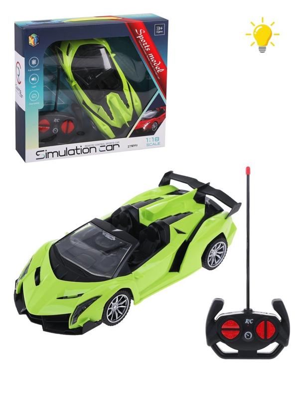 Машина радиоуправляемая, 4 канала, свет, элементы питания АА*6шт. не входят в
комплект, коробка, в ассортименте