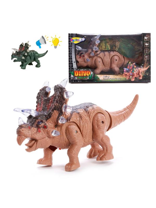 Динозавр эл., свет, звук, эл.пит.АА*2шт. не вх.в компл., в ассорт.