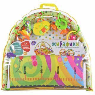 Развивающий коврик «Ростомер Жирафик»