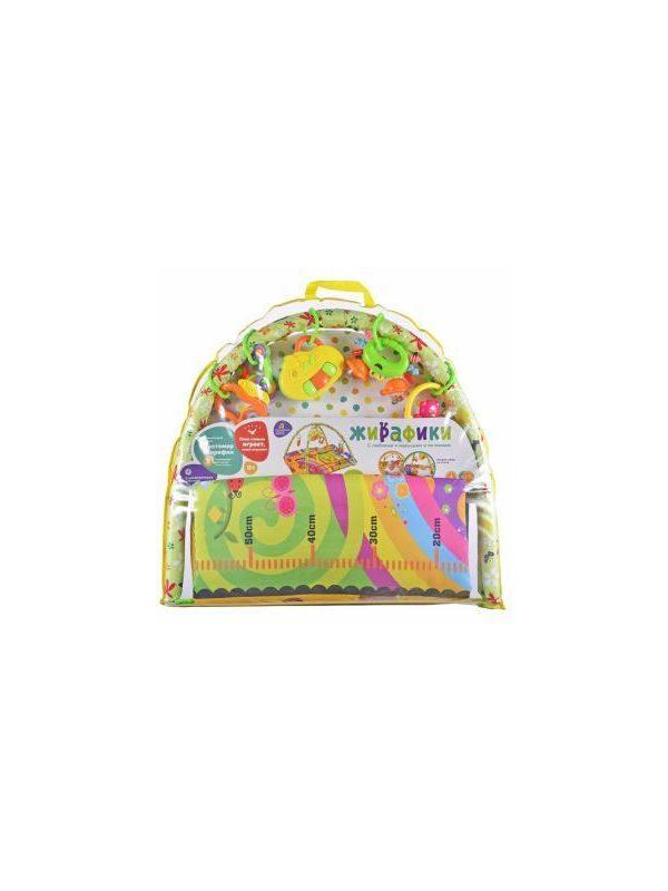 Развивающий коврик «Ростомер Жирафик»